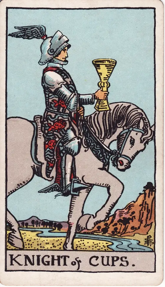 Ridderen av Begre – tarotkort i Rider–Waite-stokken