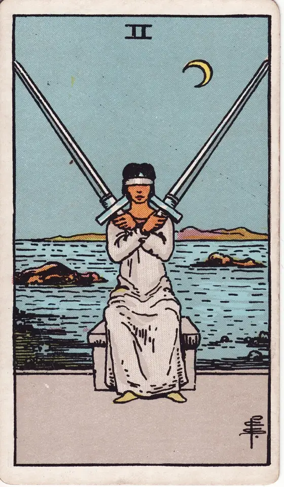 To av Sverd – tarotkort i Rider–Waite-stokken